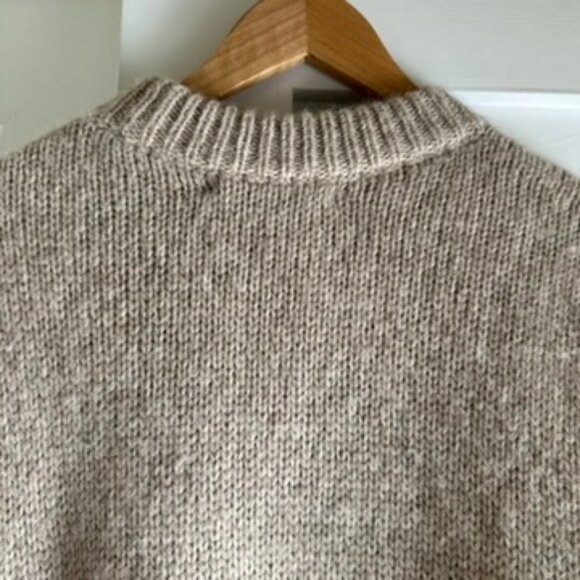 Jenni Kayne Cream Crew Neck Sweater - Picture 8 of 12